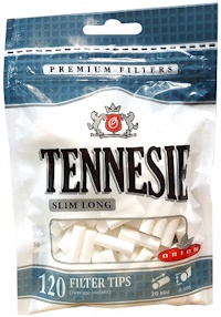 Фильтры для самокруток Tennesie Long Slim (120 шт.)
